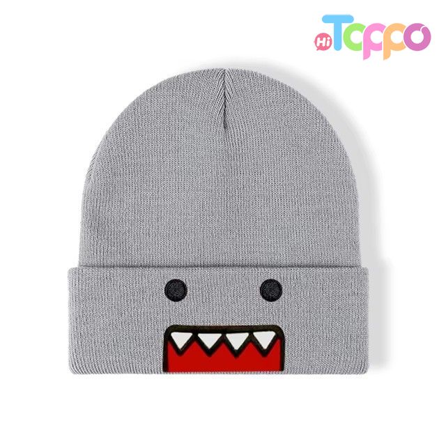  Cartoon Embroidered Unisex Adult Knit Beanie