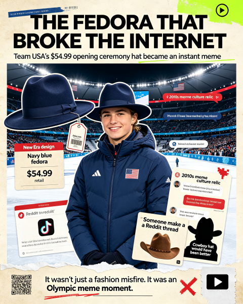Team USA’s 2026 Olympic Fedora Was a Disaster — And We Can’t Look Away