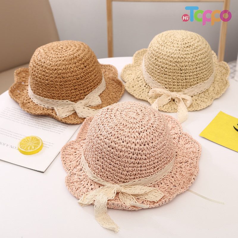  Summer kid Sun UPF 50+ Beach Lightweight Straw Hat 