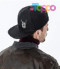  Adjustable Flat Bill Trucker Dad Skull Skeleton Hand Snap Backpack Skateboard Hats 