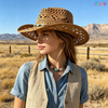 Hollow Out Western Cowboy Straw Hat