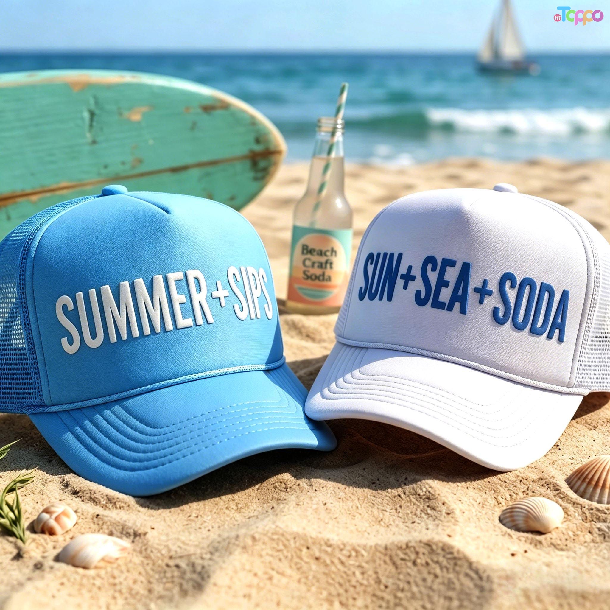 Custom Foam Puff Printing Trucker Hat