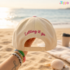 Stars Printing Brim with Embroidery LOGO Baseball Caps