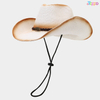 Spring Summer Wide Brim Shapeable Cowboy Straw Hat