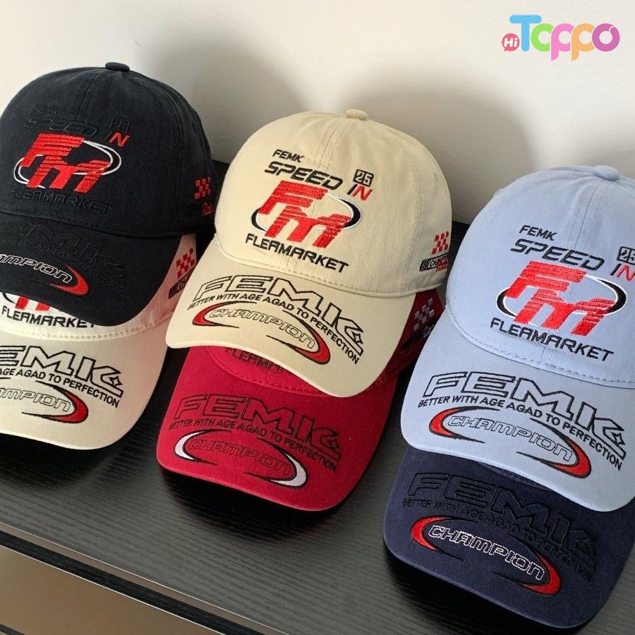 Custom Embroidered Decor American Heavy Embroidery Wide Brim Baseball Cap 