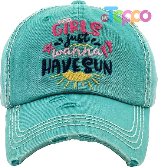 Custom Vintage Embroidered Distressed Baseball Cap Dad Hat