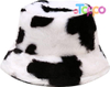 Wholesale Winter Faux Fur Fuzzy Bucket Hat Fluffy Warm Hat 