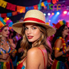 Custom Yellow Strawhats with String Summer Beach Hats Memfish Straw Hat 