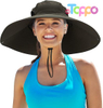 Hot Sale Women Super Wide Brim Sun Hat UPF50+ Waterproof Bucket Hat