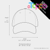 Washed Low Profile Adjustable Hat Cotton Baseball Cap Dad Hat 