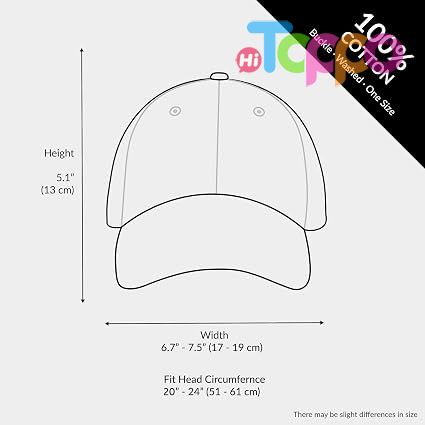 Washed Low Profile Adjustable Hat Cotton Baseball Cap Dad Hat 