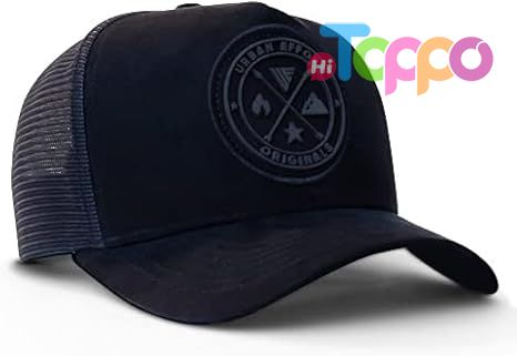 Mesh Back Baseball Cap 5 Panel Snapback Trucker Hat 