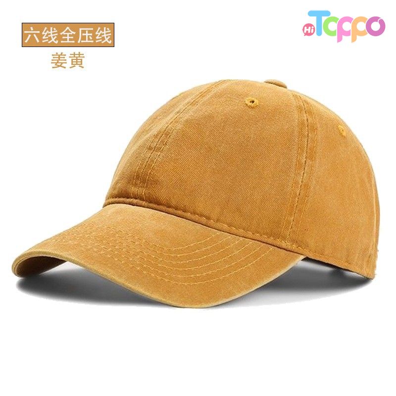 Washed Cotton Plain Baseball Vintage Adjustable Dad Hats 
