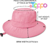 Outdoor UPF 50+ Quick Dry Foldable Lightweight Adjustable Fishing Kids Sun Bucket Hat
