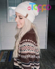 Womens Winter Knit Slouchy Beanie Hat Warm Knitted Skull Ski Cap Hats for Women