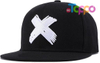 Unisex Snapback Hats, Adjustable Embroidered Flat Bill Dad Hat Baseball Cap