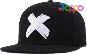 Unisex Snapback Hats, Adjustable Embroidered Flat Bill Dad Hat Baseball Cap