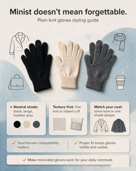 Minimalist Knit Gloves Styling Tips for Daily Commute Aesthetics