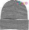 Classical Stripe Unisex Warm Striped Knitted Beanie Hats Slouchy Knit Skull Cap 
