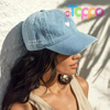Embroidered Brushed Cotton Women’s Baseball Hat