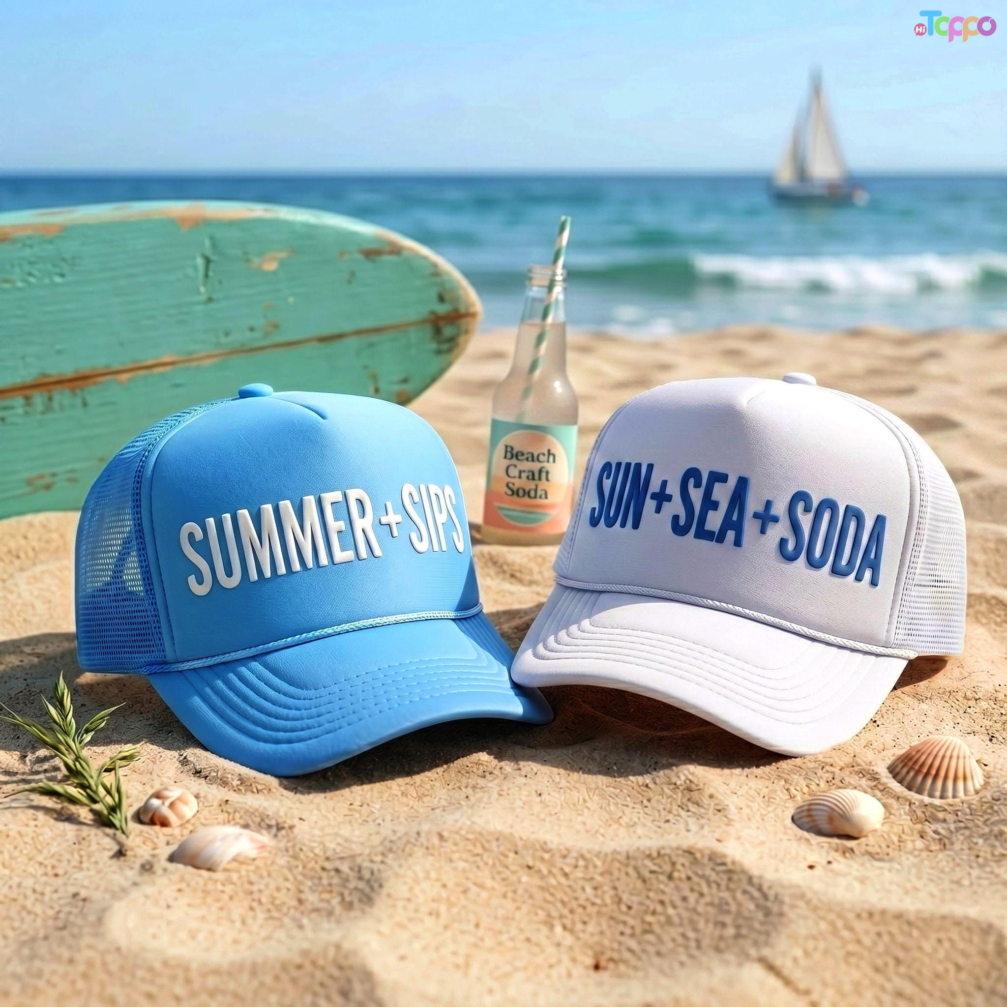 Custom Foam Puff Printing Trucker Hat