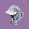 Pastoral Style Bandana Caps Sun Protection for Women