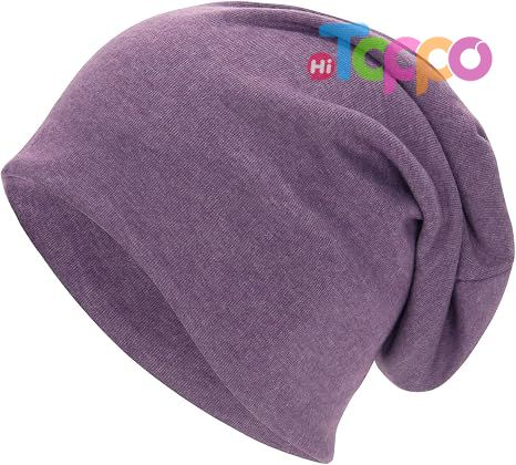  Breathable Cozy Cotton Sleep Cap Thin Chemo Headwear Slouchy Dwarf Beanie Hats 