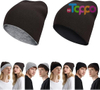 Winter Reversible Skull Caps Reversible Beanie with -Double Side Warm Fisherman Beanie