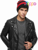 Hot Sale Unisex Striped Knit Beanie Hat