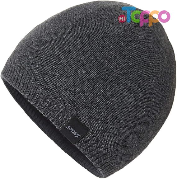 Hot Sale Winter Warm Knitting Hats Plain Skull Beanie Cuff Toboggan Knit Cap