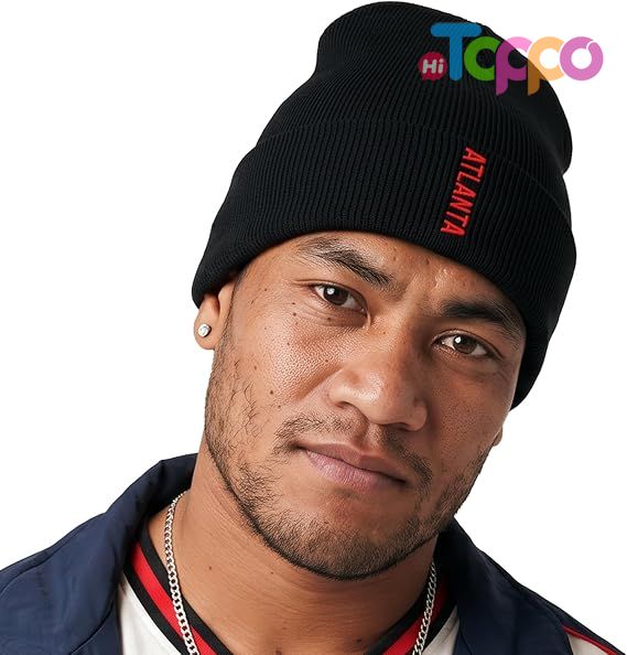 Hot Sale Vertical USA Cities Cuffed Beanie, Winter Knit Hat Skully Cap 