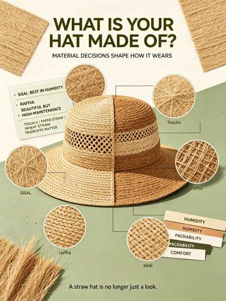Straw Hat Materials Explained