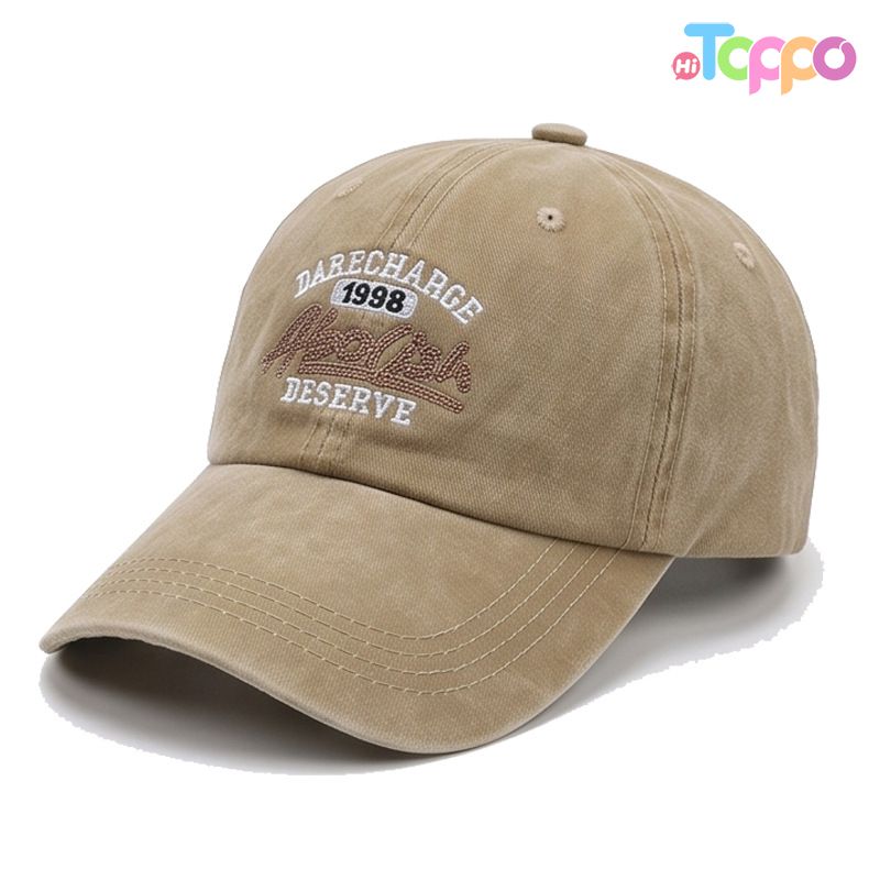  American Vintage Washed Cotton Baseball Cap Embroidered Dad Hat 