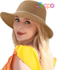 UPF 50+ Foldable Wide Brim Pleneal Beach Sun Staw Hats