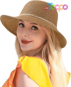 UPF 50+ Foldable Wide Brim Pleneal Beach Sun Staw Hats