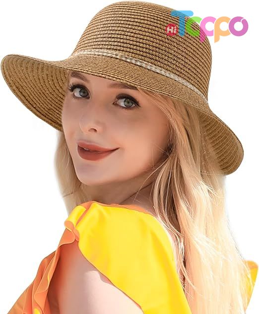 UPF 50+ Foldable Wide Brim Pleneal Beach Sun Staw Hats