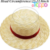Custom Yellow Strawhats with String Summer Beach Hats Memfish Straw Hat 