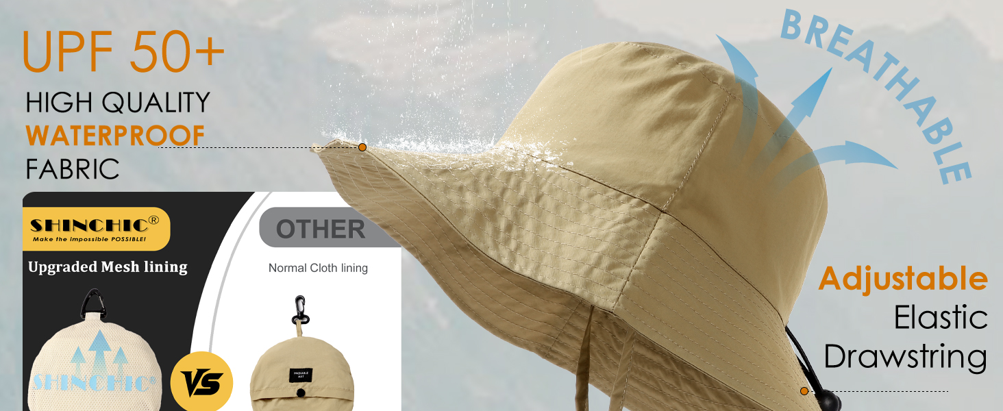 breathable bucket hat