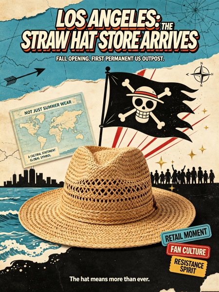 The World's Largest One Piece Store Is Opening in LA — and It's All About the Straw Hat
