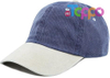 100% Cotton Pigment Dyed Low Profile Dad Hat Six Panel Cap