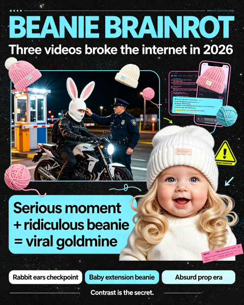 3 Beanie Videos That Broke TikTok in 2026