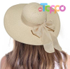 Hot Sale UPF 50+ Roll Up Wide Brim Women Sun Straw Hat 