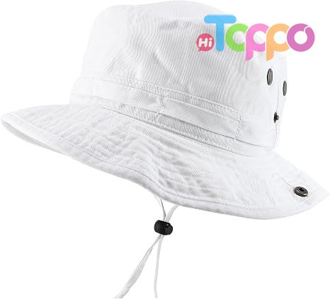 Big Oversized Jungle Boonie Bucket Hat with Chin String Fits Upto XXXL