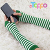 Custom Printed Elbow Length Knitted Arm Warmers Women's Fingerless Gloves 