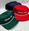 Custom 5-Panel Family Set Snapback Caps with Embroidery