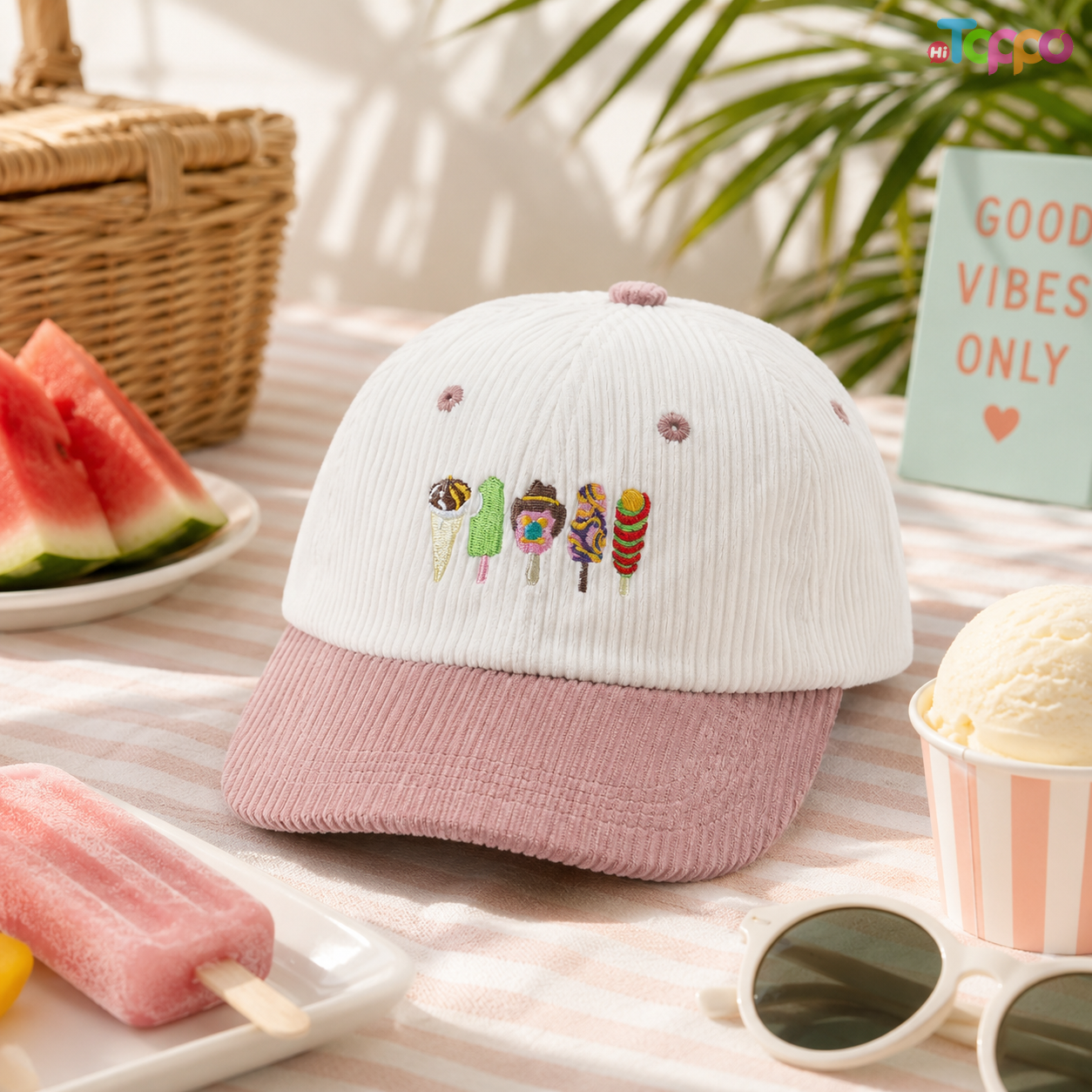 Custom Corduroy 6-panel Snapback Caps