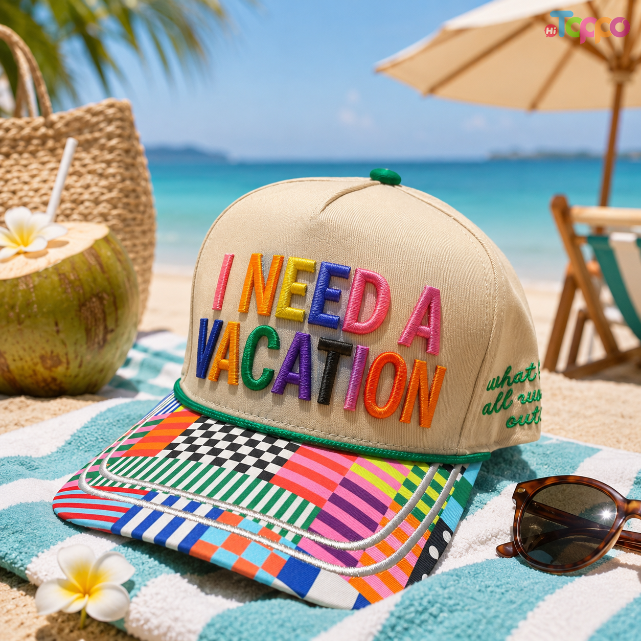 Custom 5-Panel Embroidered Snapback Caps