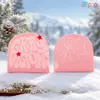 Letter Jacquard Knitted Beanie Hat for Men & Women