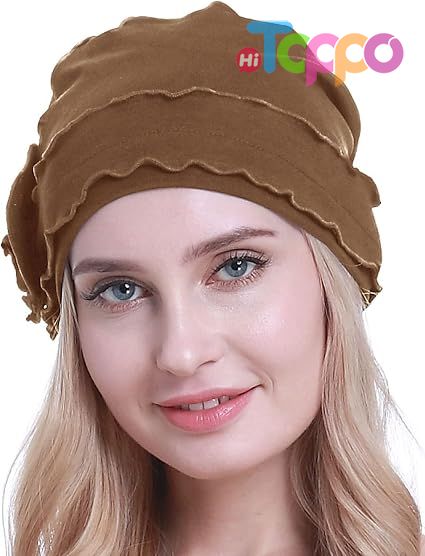 Chemo Headwear Turban Cap for Women - Cancer Beanie Hair Loss Sealed Packaging