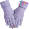  Custom Touch Screen Knit Warm Cold Weather Womens Winter Gloves